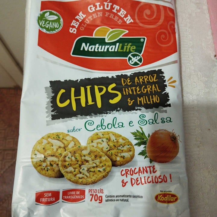 photo of NaturalLife Chips De Arroz E Milho shared by @elianecarvalho on  14 Aug 2023 - review