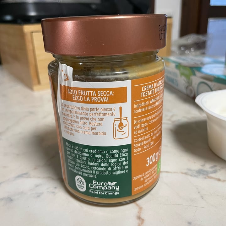 photo of Eurocompany 100% Crema di Arachidi shared by @alice13 on  29 Mar 2023 - review