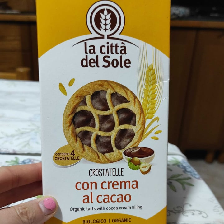 photo of La città del sole Crostatelle con Crema al Cacao shared by @edvige83 on  01 Jun 2023 - review