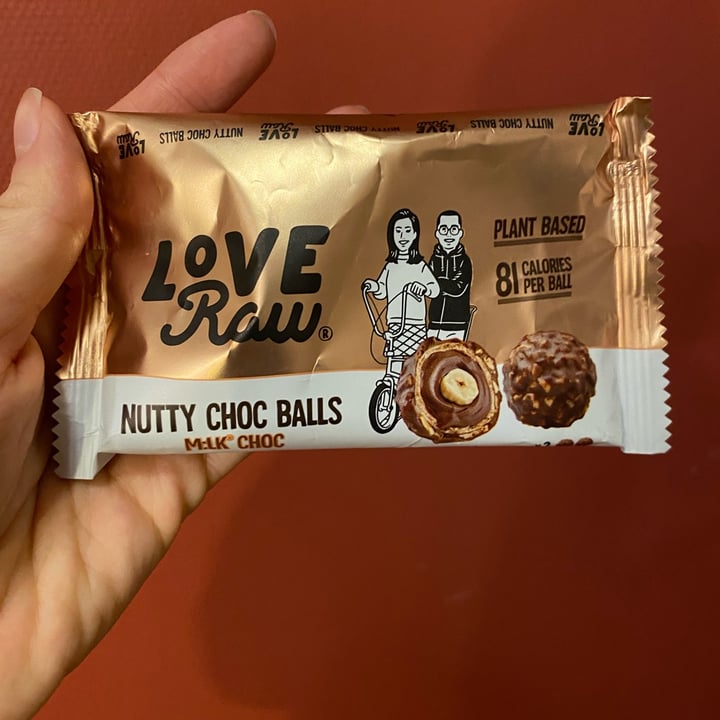 photo of LoveRaw Nutty Choco Balls shared by @nathivb on  24 Dec 2022 - review