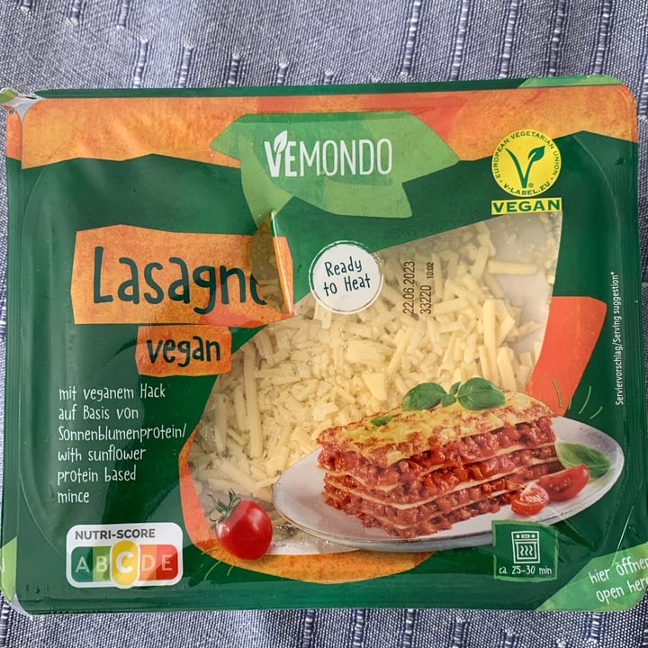 photo of Vemondo Lasagne Vegana shared by @elyqs on  18 Jun 2023 - review