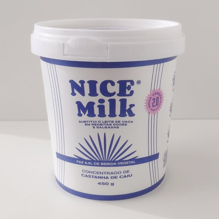 photo of Nice Milk Concentrado de Castanha de Caju shared by @saymorais on  05 Jan 2023 - review