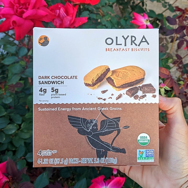 photo of Olyra Dark chocolate sandwich shared by @veggieassassin on  09 May 2023 - review