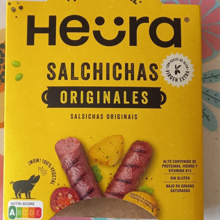 photo of Heura Salchichas Originales shared by @basswmn on  01 Jun 2023 - review