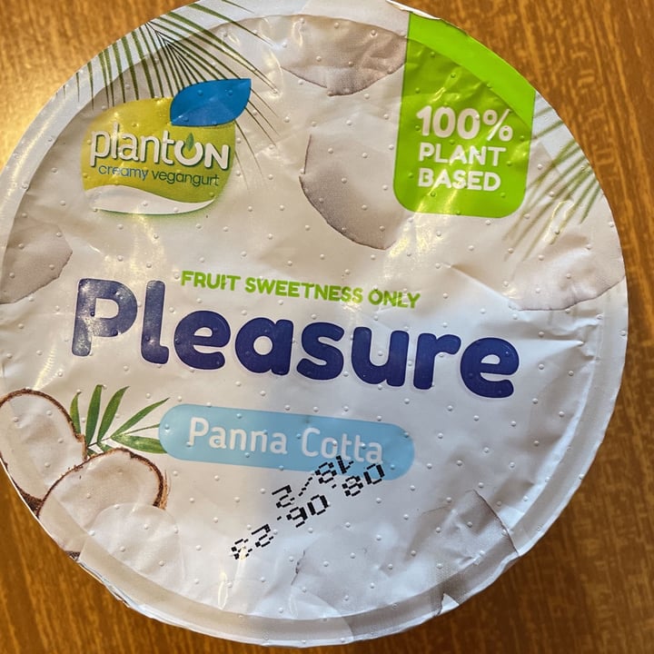 photo of Planton Panna Cotta Pleasure coconut yogurt shared by @papayagianfry on  17 May 2023 - review