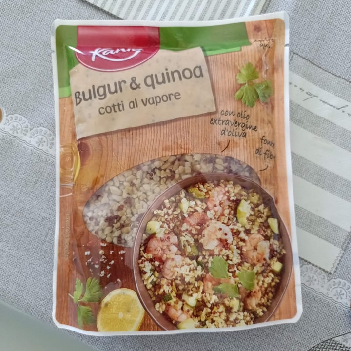 photo of Kania bulgur e quinoa cotti a vapore shared by @alessiavegan78 on  07 Jul 2023 - review