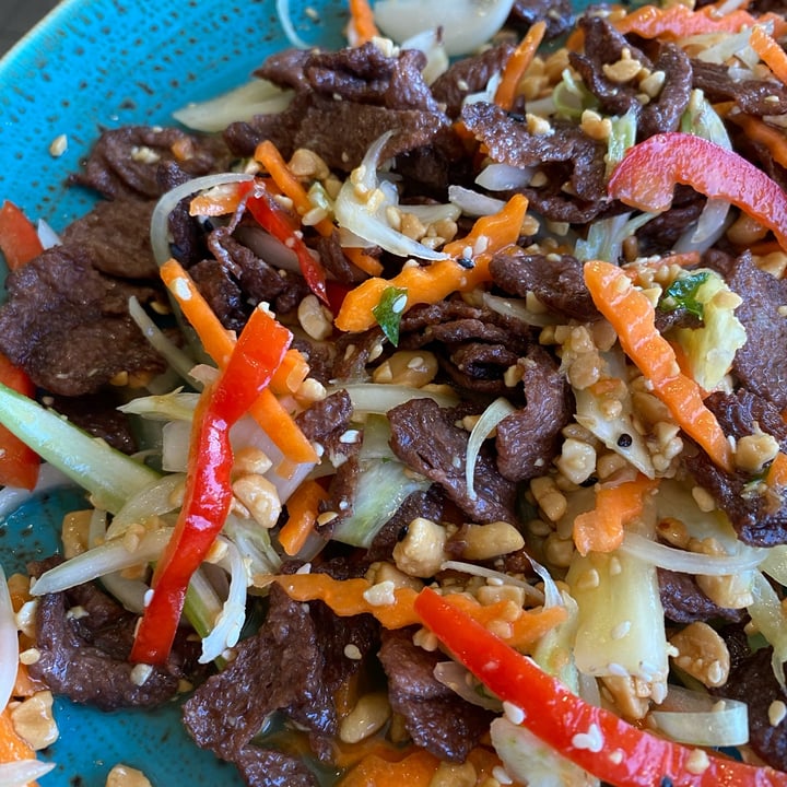 photo of Loving Hut Iceland seitan beef salad shared by @ciliegia on  17 Jul 2023 - review