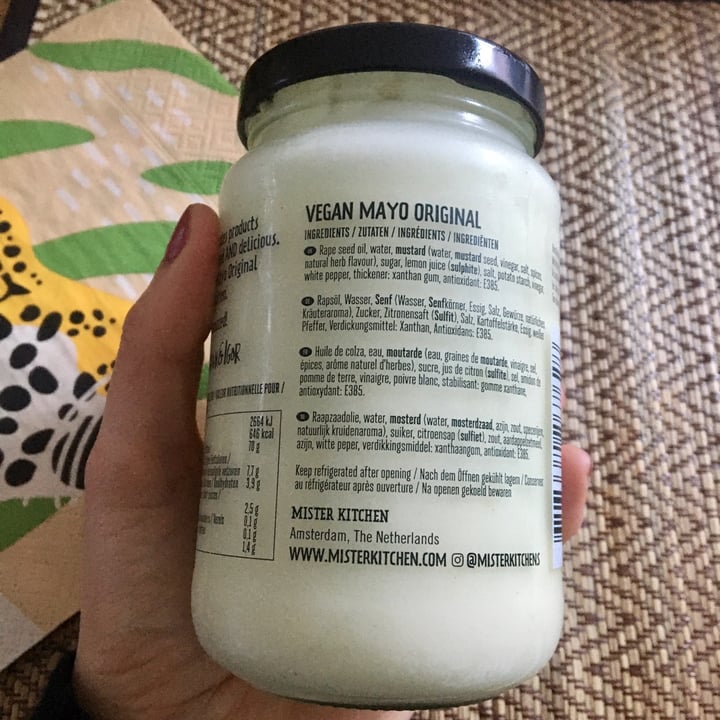 photo of Mister Kitchen‘s Original Vegan Mayo shared by @taz on  07 Feb 2023 - review