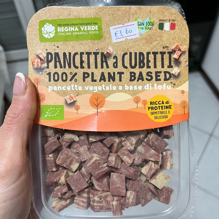 photo of Regina Verde pancetta a cubetti 100% plant based shared by @silia on  29 Dec 2022 - review