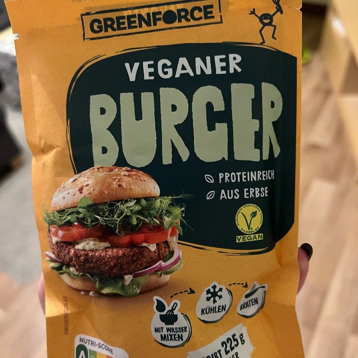 photo of GREENFORCE Veganer Burger shared by @pkplantbased on  16 Jan 2023 - review