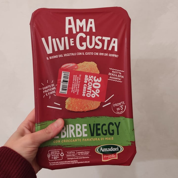 photo of Amadori Le Birbe Veggy shared by @tastyveg on  01 Feb 2023 - review