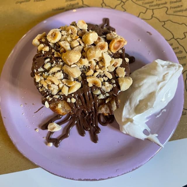 Photo of the dish “Pancakes con crema di nocciole”