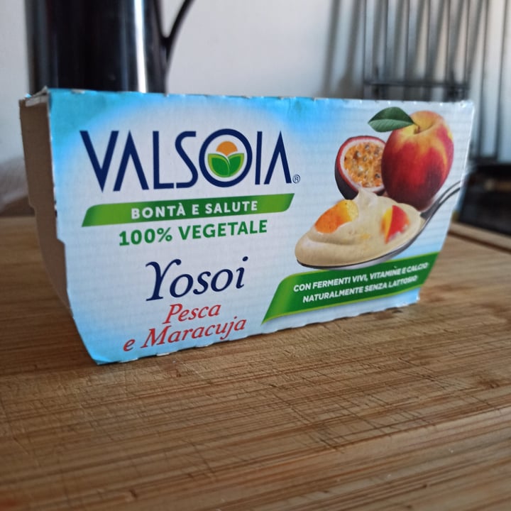 photo of Valsoia Yogurt Pesca e maracuja shared by @guizzo on  28 Jan 2023 - review