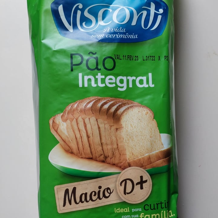 photo of Visconti Pão de Forma Integral shared by @jasmim on  15 Feb 2023 - review