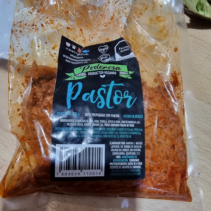 photo of Poderosa Productos Veganos Pastor shared by @gabrielalyl on  09 Feb 2023 - review