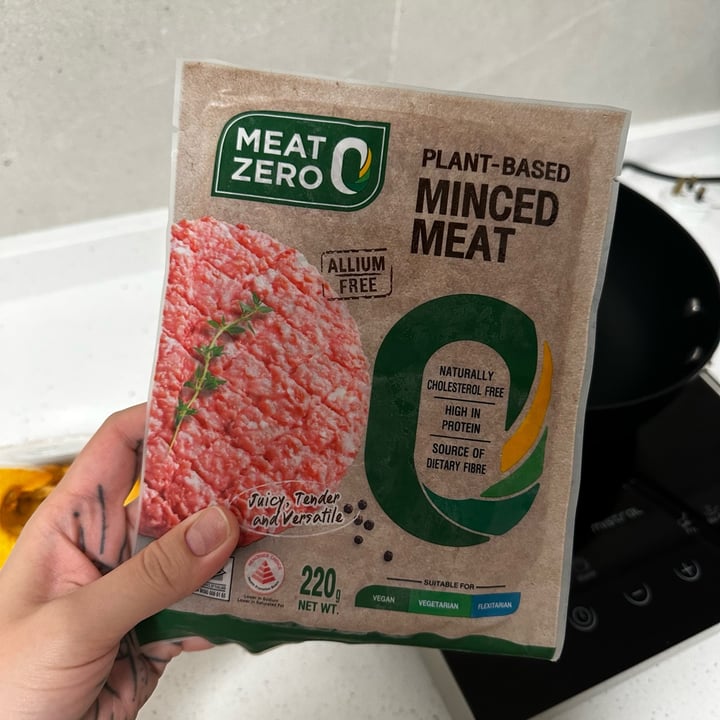 photo of Meat Zero Plant Based Minced Meat shared by @dafnelately on  22 Apr 2023 - review