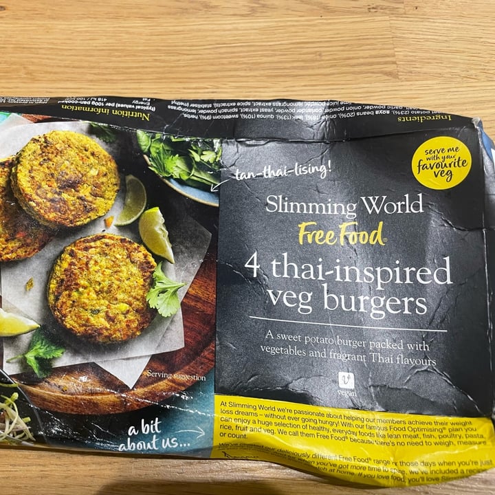 photo of Slimming World thai inspired burgers shared by @veganarian-yogi on  21 Dec 2022 - review