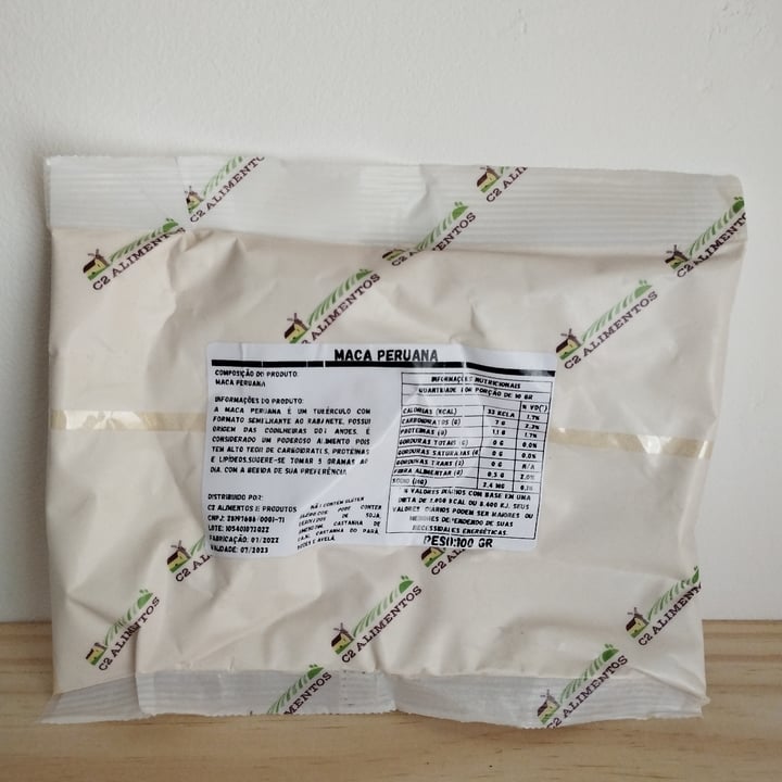 photo of C2  alimentos Maca Peruana shared by @gabmaeda on  05 Feb 2023 - review