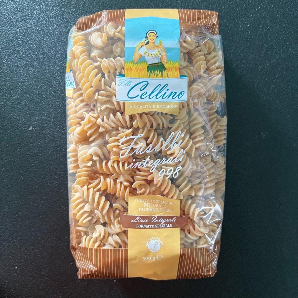 Fusilli Integrali from Cellino - Vegan Product Reviews & Ratings | abillion