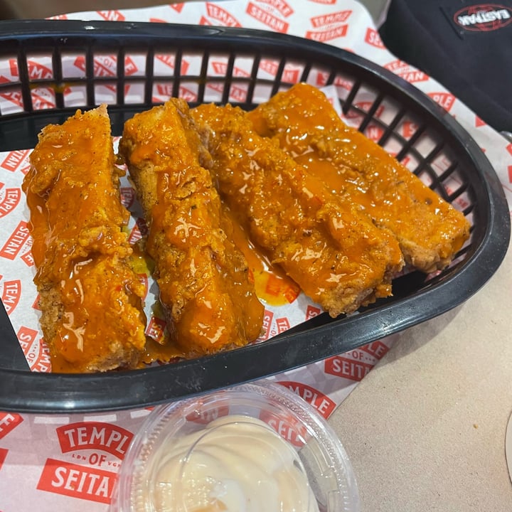 photo of Temple of Seitan Temple Wings Buffalo shared by @vegzari on  20 Apr 2023 - review