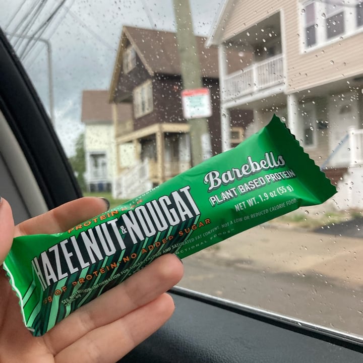 photo of Barebells Vegan Hazelnut&nougat protein bar shared by @asiayportia on  26 May 2023 - review