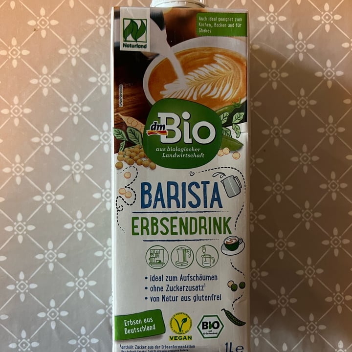 photo of dmBio Barista Erbsendrink shared by @mada on  22 Dec 2022 - review