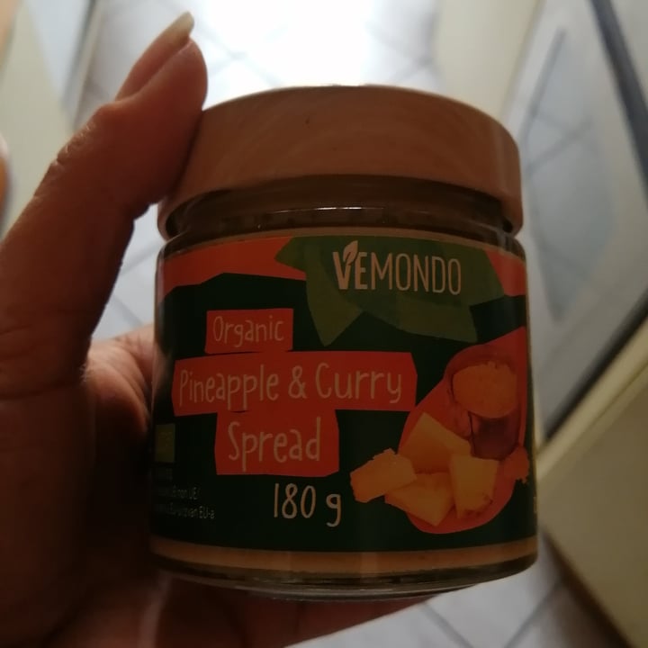 photo of Vemondo Organic Pineapple & Curry Spread shared by @azzurra on  30 Mar 2023 - review