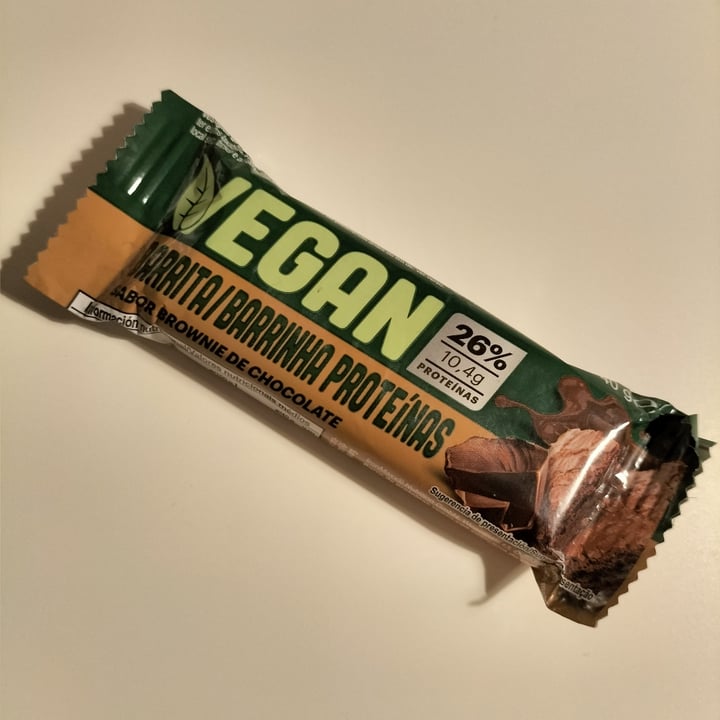 photo of Vegan Barrita de proteínas sabor brownie de chocolate shared by @javisanx on  11 Aug 2023 - review
