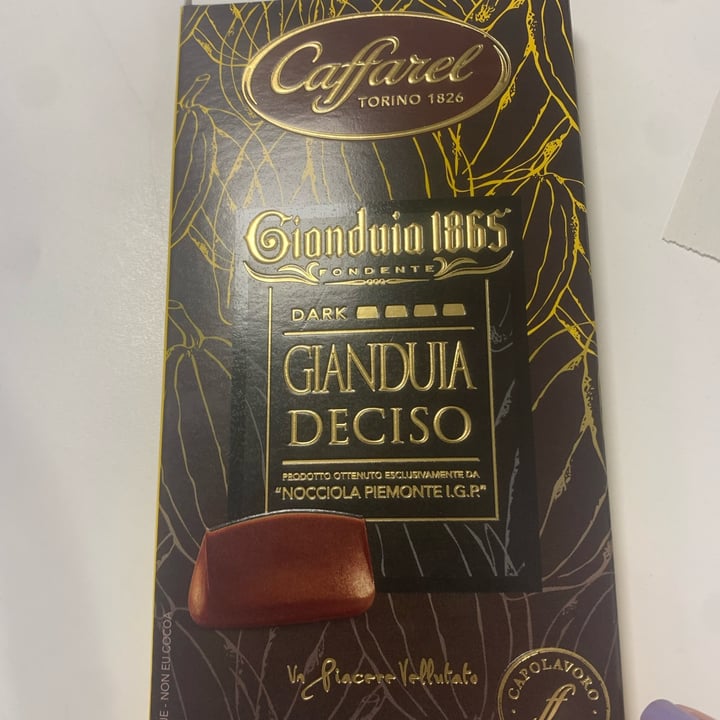 photo of Caffarel Gianduia 1865 Fondente Deciso shared by @gessicaz on  03 Feb 2023 - review