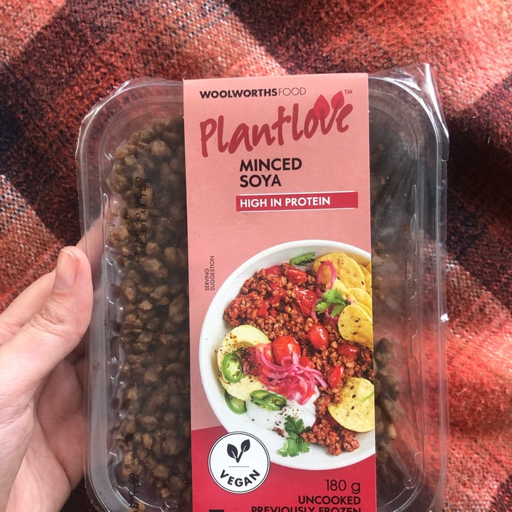 photo of Woolworths Food Plant Love Minced Soya shared by @juanpadawan on  07 Jan 2023 - review