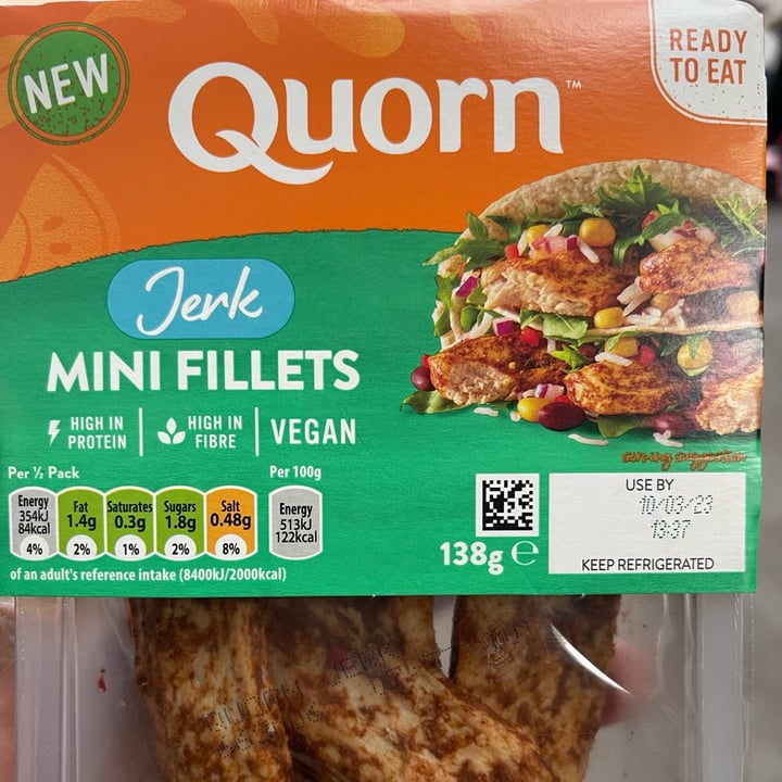 photo of Quorn Jerk Mini Fillets shared by @limacpl on  31 Mar 2023 - review