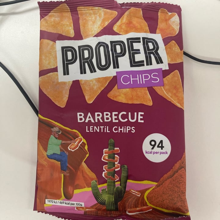 photo of Proper Chips Barbecue Lentil Chips shared by @rayray96 on  13 Apr 2023 - review