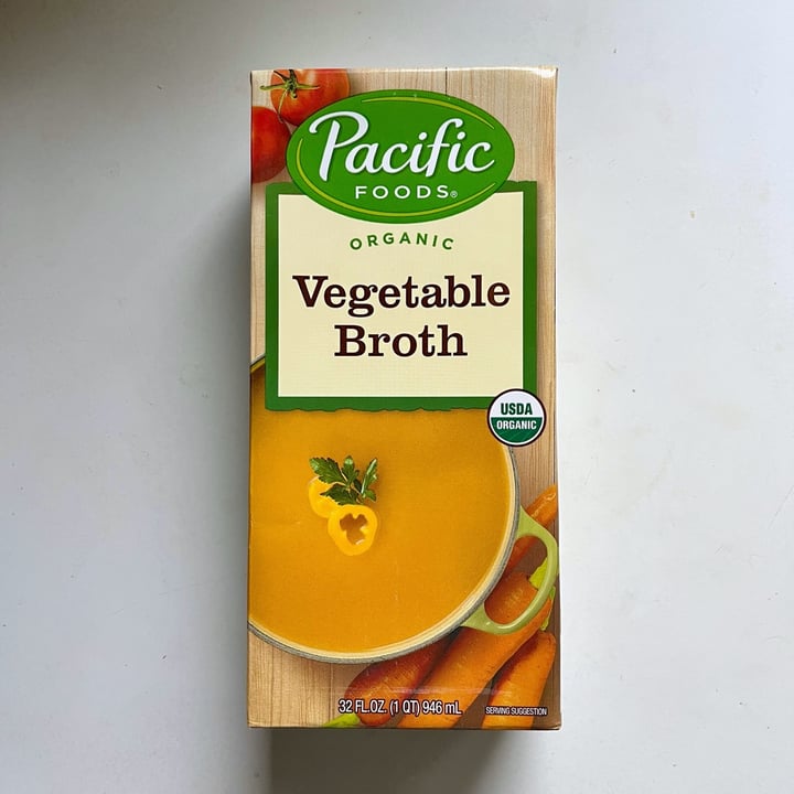 photo of Pacific Foods Organic Vegetable Broth shared by @kyu on  12 May 2023 - review