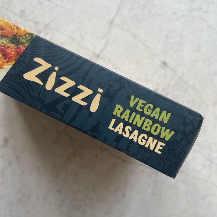 photo of Zizzi Vegan rainbow lasagne shared by @earthlinged on  10 Jan 2023 - review