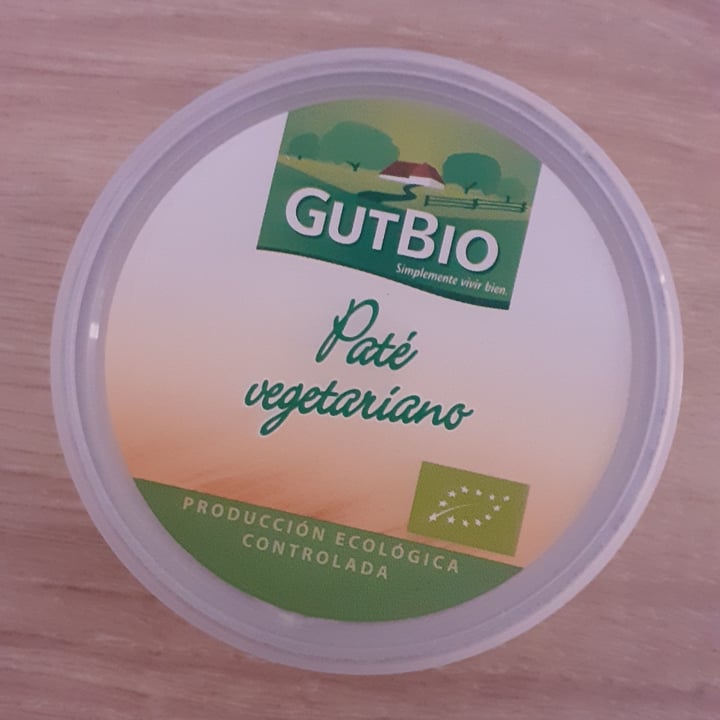 photo of GutBio Paté Vegetariano shared by @pedroparedes on  05 Jun 2023 - review