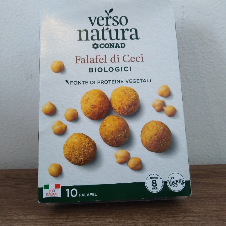 photo of Conad Verso Natura Falafel di ceci shared by @francescovegan on  20 Feb 2023 - review