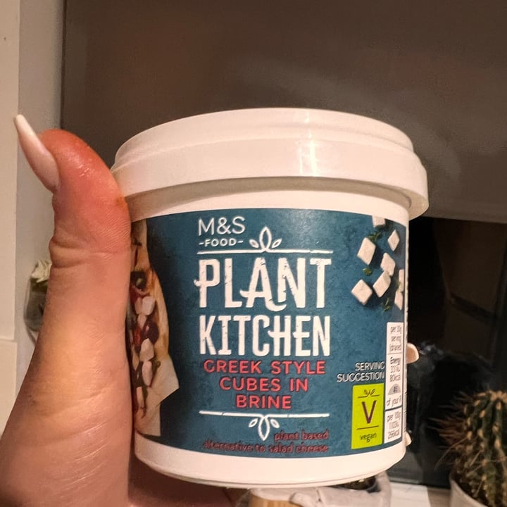 photo of Plant Kitchen (M&S) Greek Style Cubes shared by @annaleitner on  22 Dec 2022 - review