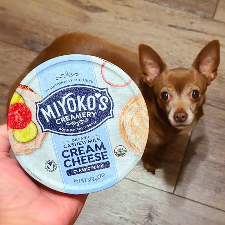 photo of Miyoko's Creamery Organic Cashew Milk Cream Cheese Classic Plain shared by @agreene428 on  16 Feb 2023 - review