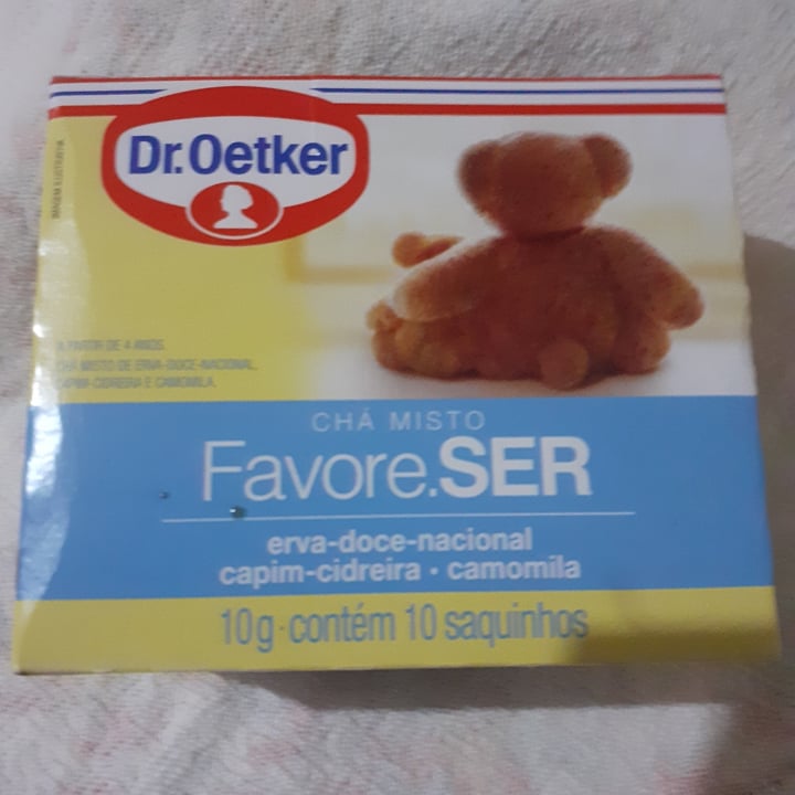 photo of Dr. Oetker Cha De Erva Doce Capim Cidreira e Camomila shared by @vivimartins on  28 May 2023 - review