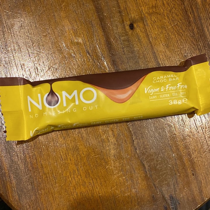 photo of NOMO Caramel Chocolate Bar shared by @goodsoulsara on  15 Feb 2023 - review