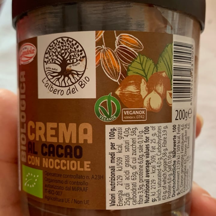 photo of Gandola Crema Al Cacao Con Nocciole shared by @pamelapagnin on  11 Apr 2023 - review