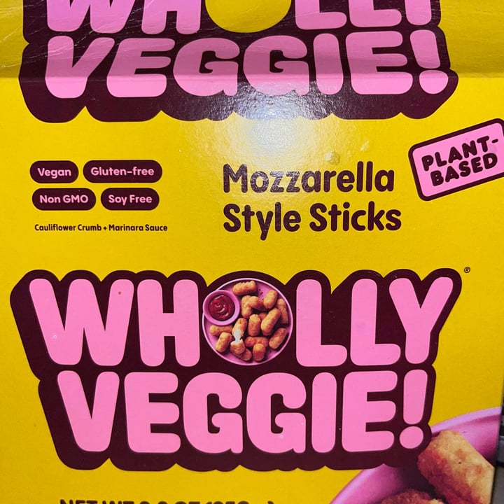 photo of Wholly veggie Mozzarella Style Sticks shared by @vegangma on  19 Mar 2023 - review