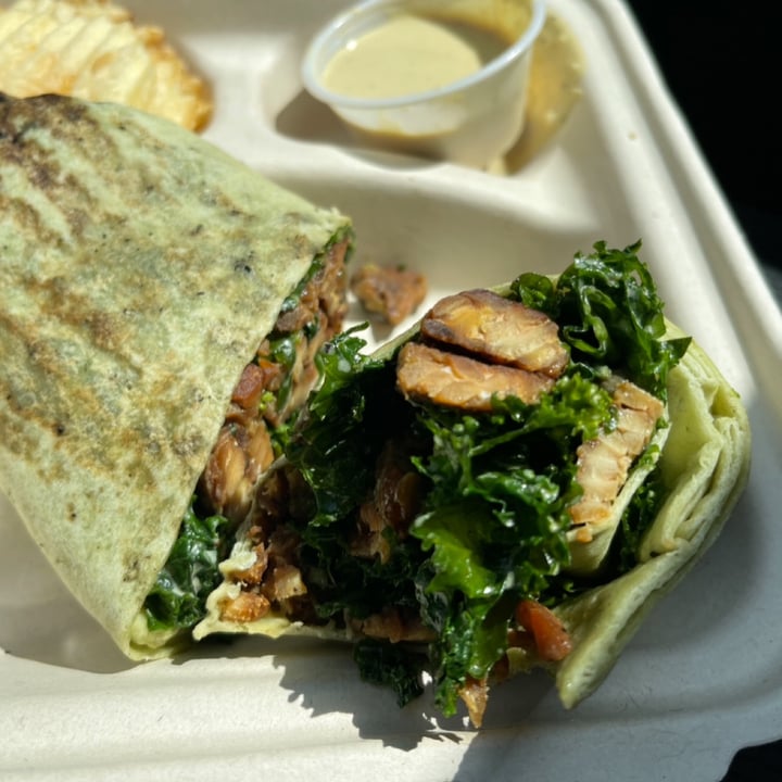 photo of Seed Plant-Based Cafe Kale Caesar Wrap shared by @czt612 on  12 Mar 2023 - review