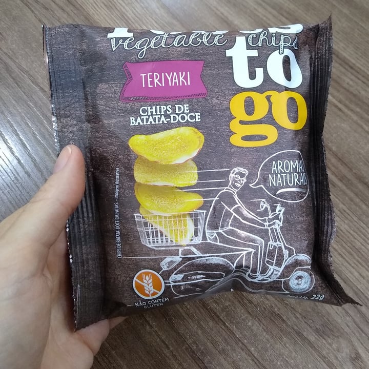 photo of Roots To Go Chips de batata doce Teriyaki shared by @marianabuono on  08 Jan 2023 - review