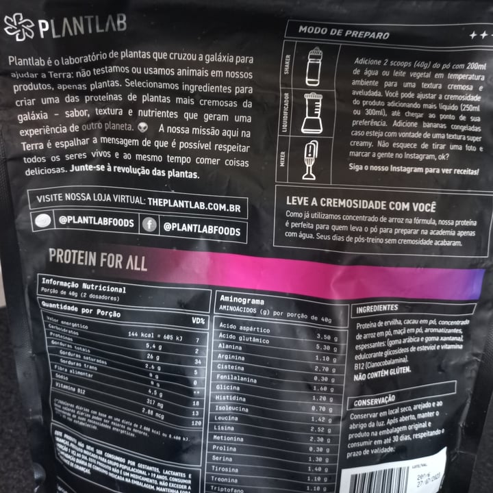 photo of PlantLab Foods creamy chocolate mars shared by @janaina09 on  09 Jan 2023 - review