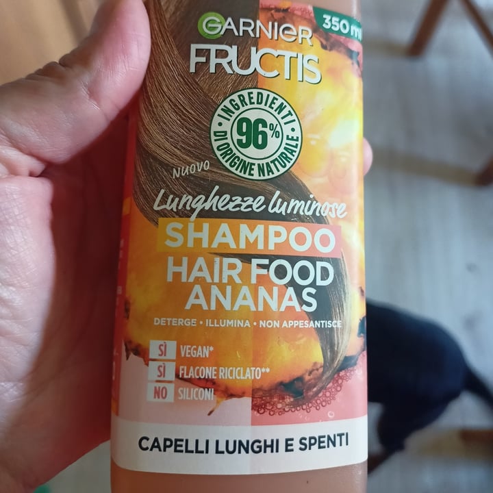 photo of Garnier shampoo hair food ananas shared by @marinasacco on  03 May 2023 - review