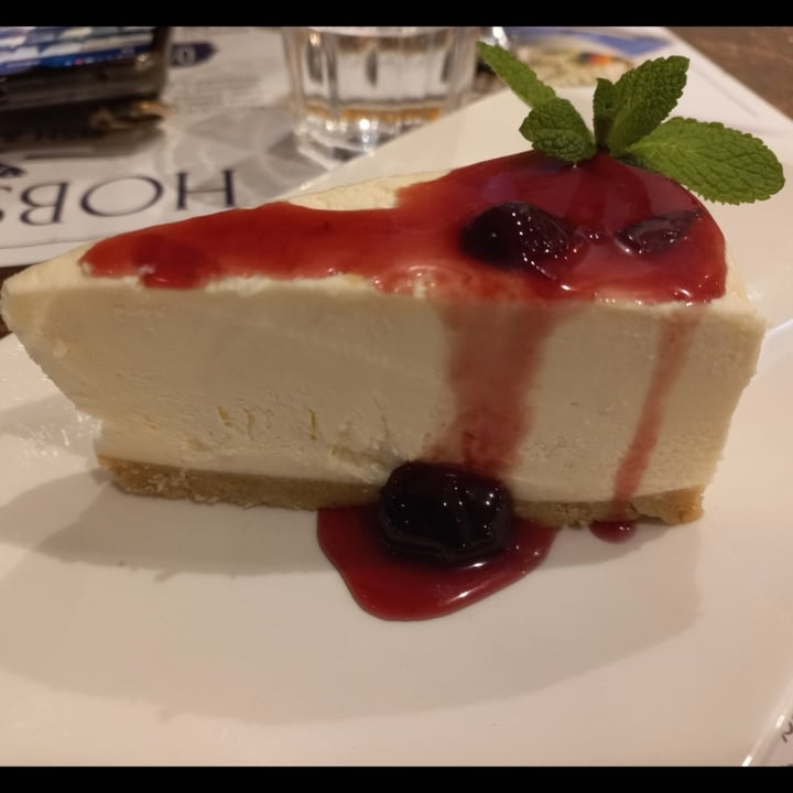 photo of Soho Hobson`s Fish & Chips Cheese Cake shared by @obstinatevegangirl on  12 Mar 2023 - review
