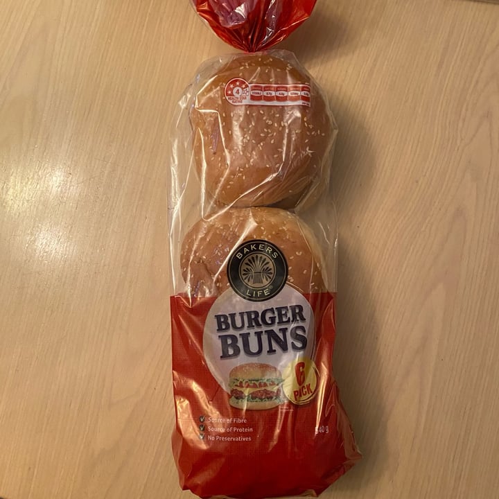Bakers life Burger Buns Review abillion