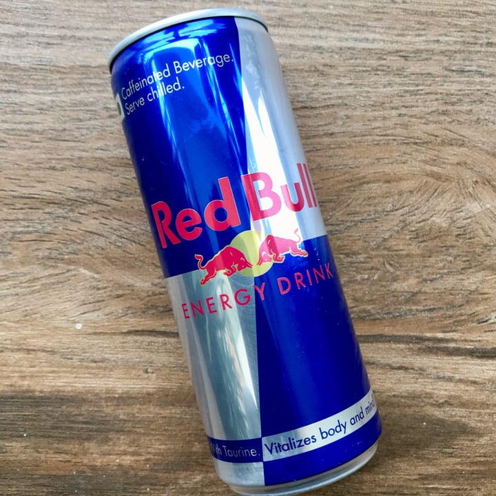 photo of Red Bull RedBull shared by @veganniran on  05 Apr 2023 - review