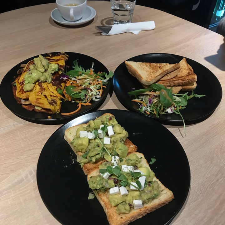 photo of Food Garden Vegan omlette & Toasts & Cakes shared by @almostzerowaste on  12 Dec 2022 - review